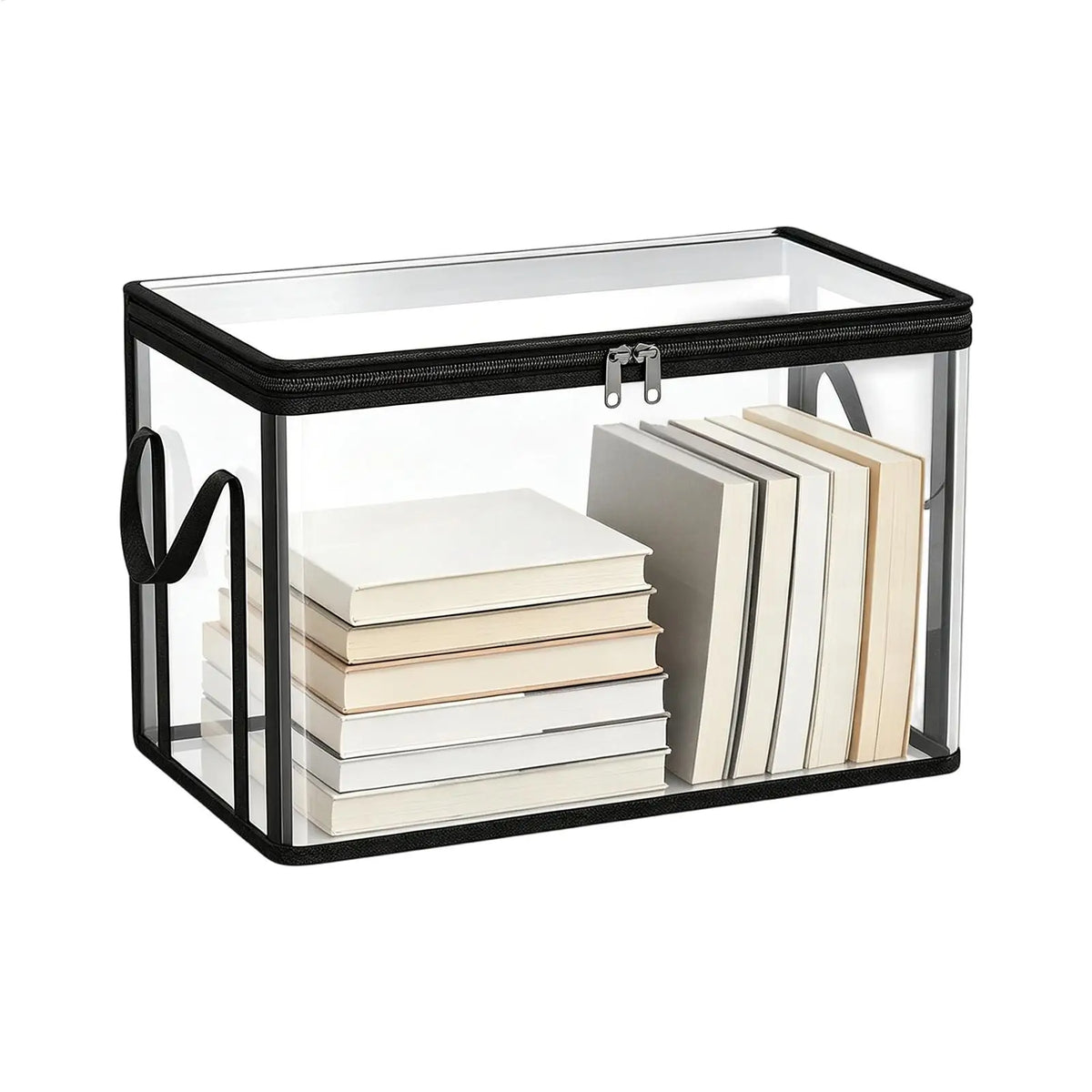 Boîte de Rangement Transparente Empilable