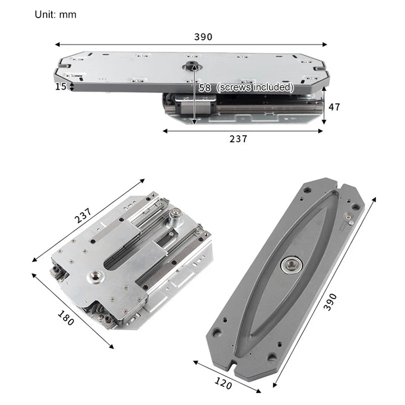 Étagère d’Angle Rotative Multifonction