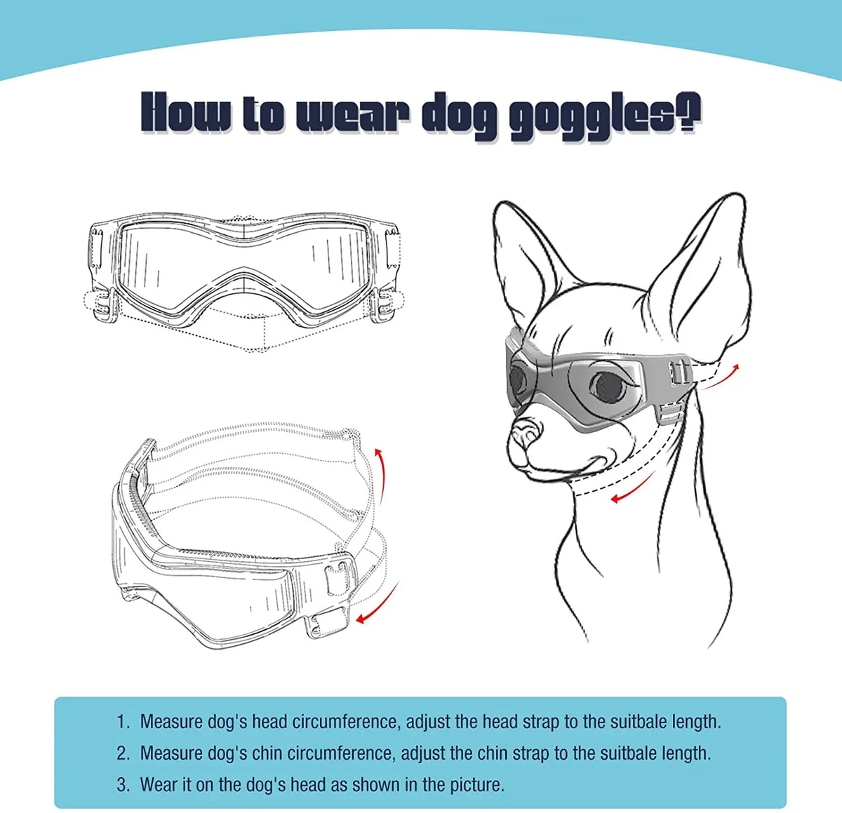 Lunettes de Soleil pour Chien & Chat