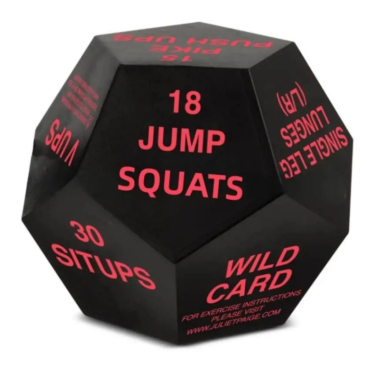 Dé Fitness 12 Faces – Exercices Aléatoires