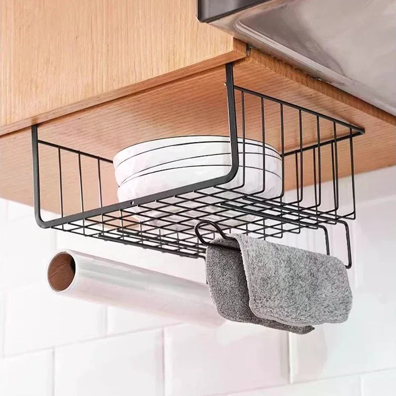 Panier de Rangement Suspendu Sans Perçage