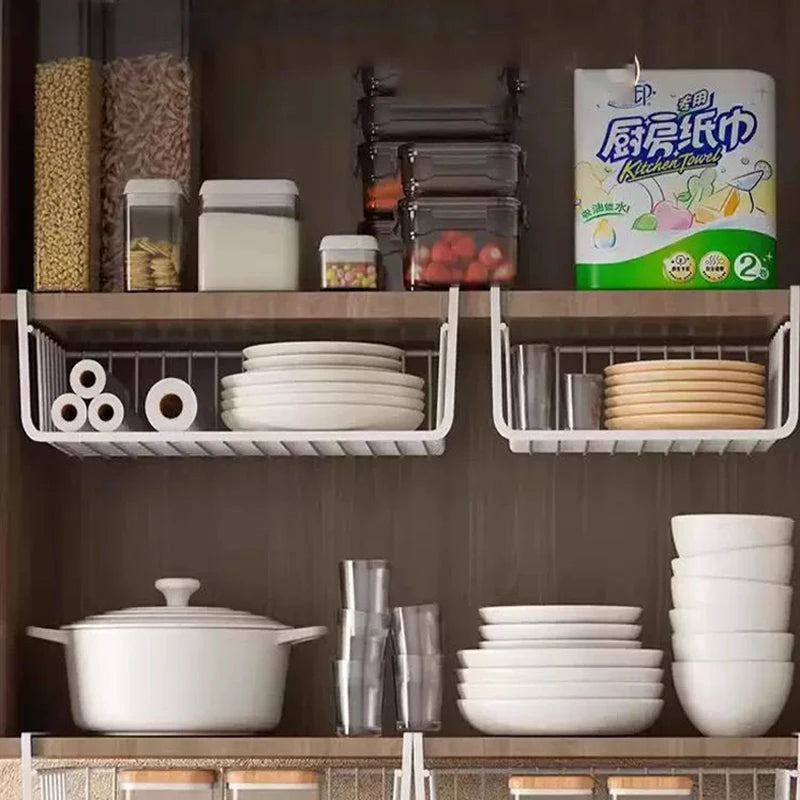 Panier Métallique Sous Étagère