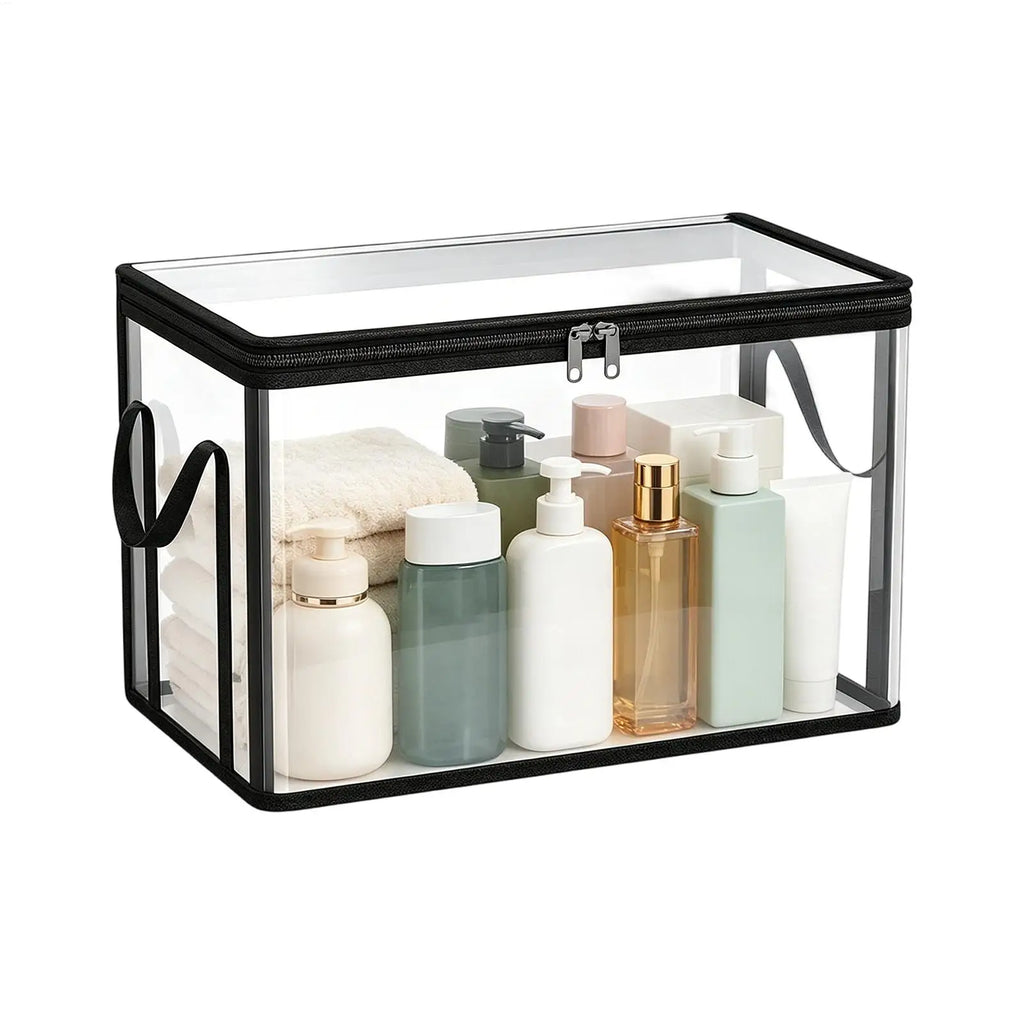 Boîte de Rangement Transparente Empilable