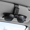 Porte-lunettes noir pour pare-soleil automobile Velmiyo